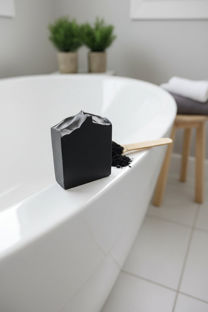 Activated Charcoal Cold Process Soap