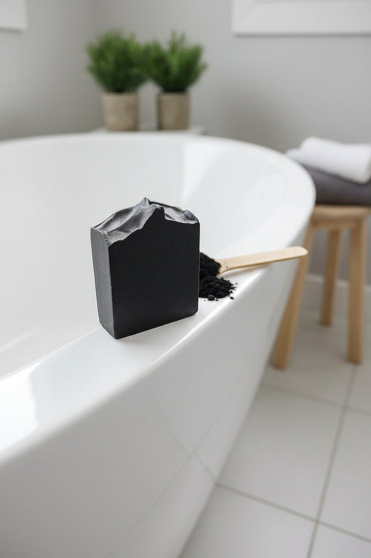 Activated Charcoal Cold Process Soap