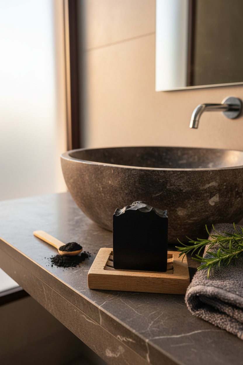 Activated Charcoal Cold Process Soap