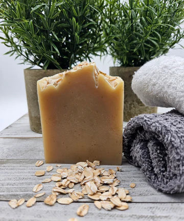oatmeal and honey all natural soap